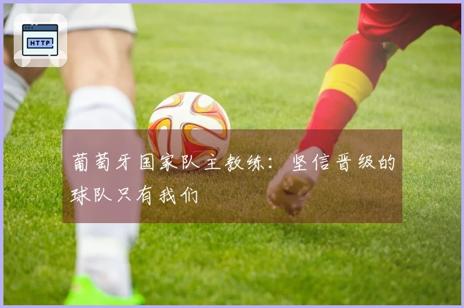 葡萄牙国家队主教练：坚信晋级的球队只有我们